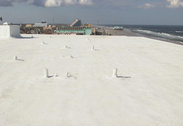 Cool roof coatings in Alexandria
